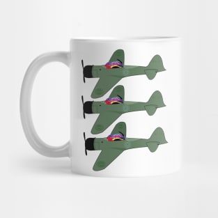 three old plane Mug